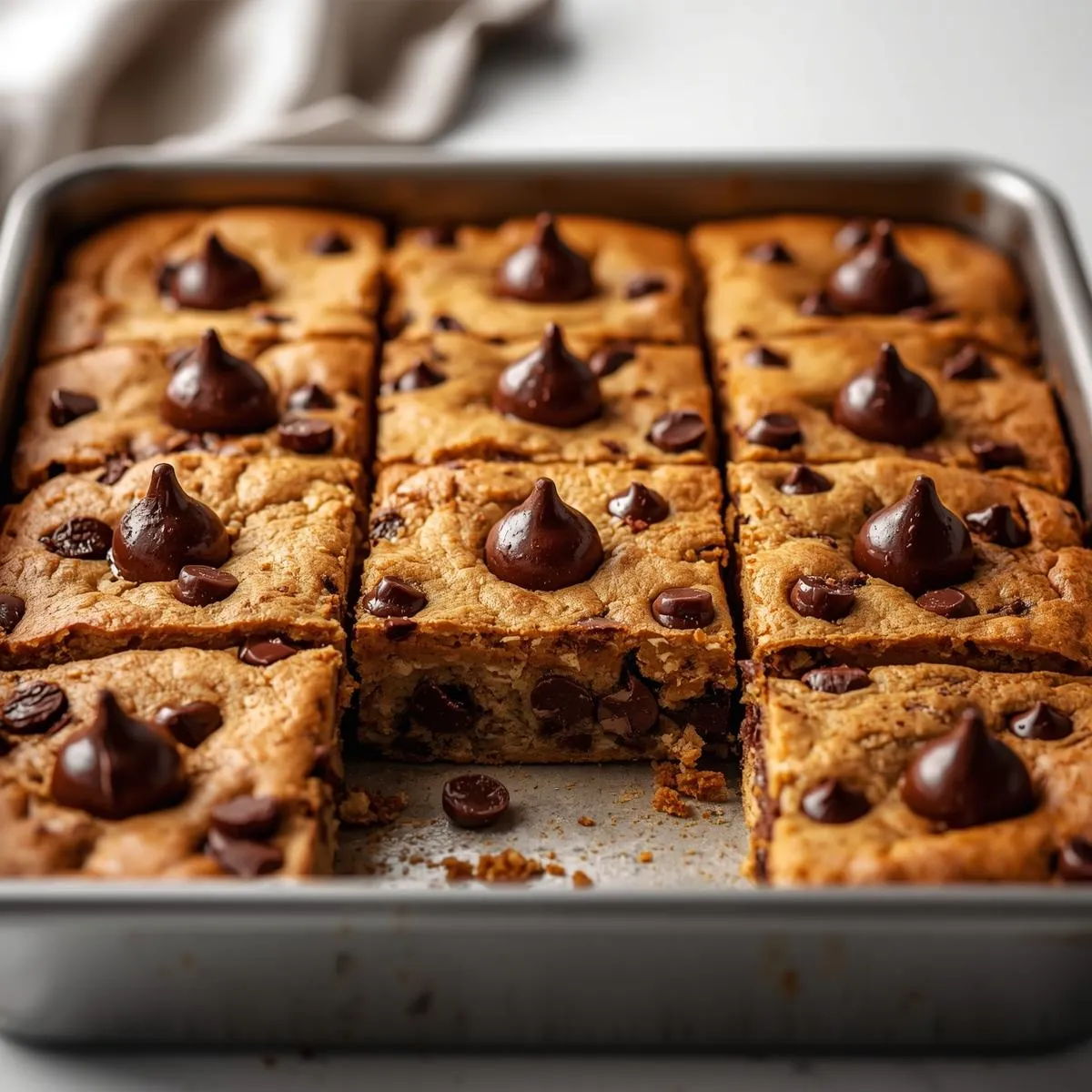 Chocolate Chip Zucchini Bars Recipe