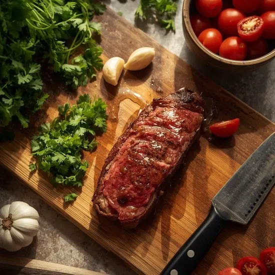 steak chimichurri dense bean salad IMG01