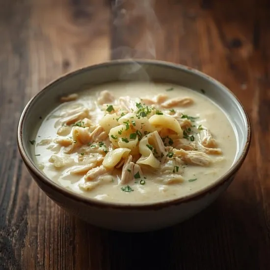 Creamy White Chicken Lasagna Soup Recipe