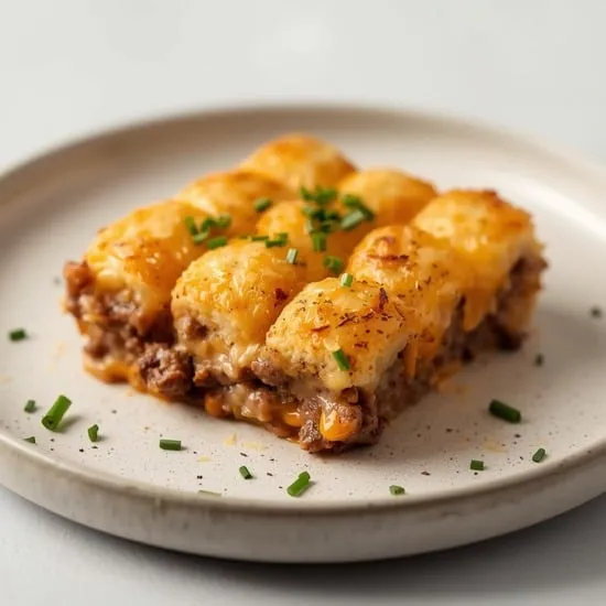 Irresistible Cheeseburger Tater Tot Casserole Recipe