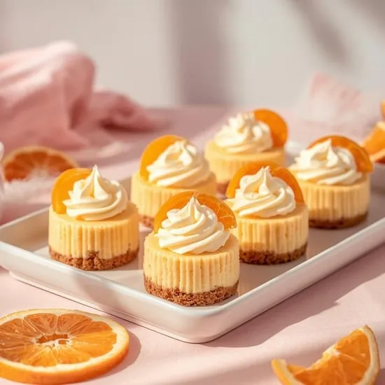orange creamsicle mini cheesecakes IMG02