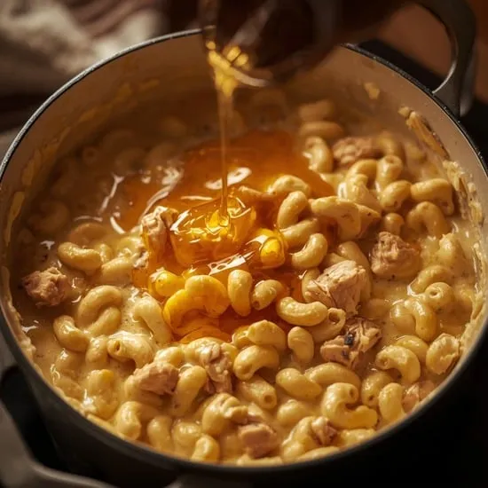 hot honey chicken mac n cheese IMG01