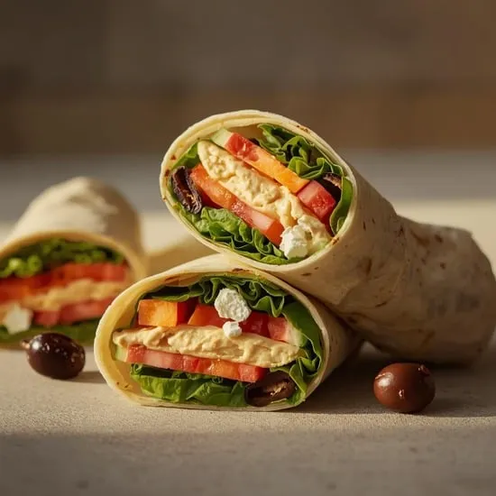 mediterranean veggie wraps IMG02