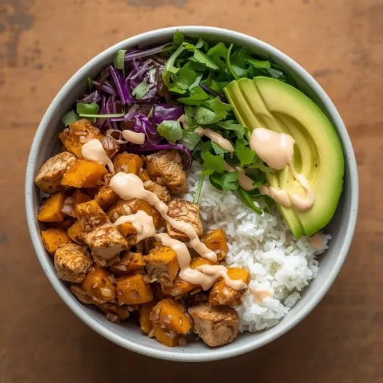 Chicken and Sweet Potato Bowls for Two Recipe