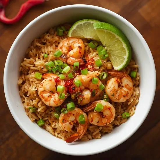 easy thai shrimp fried rice IMG02