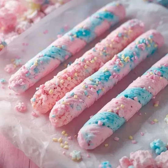 Cotton Candy Rice Krispies Twists (Fun & Sweet Treat)