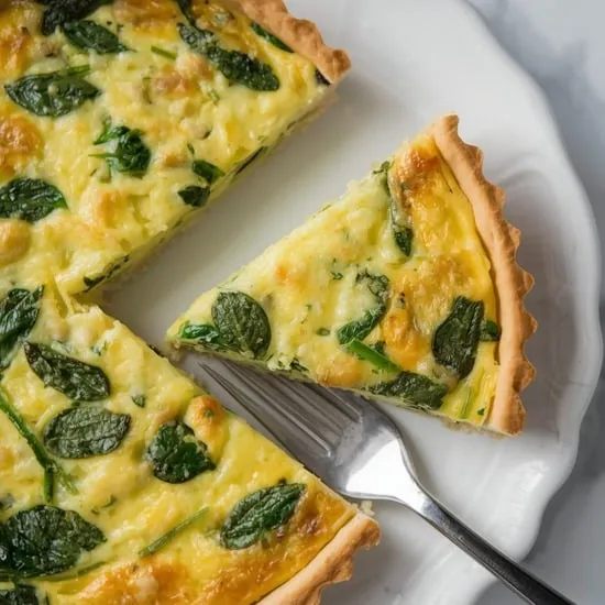 cottage cheese spinach crustless quiche IMG02