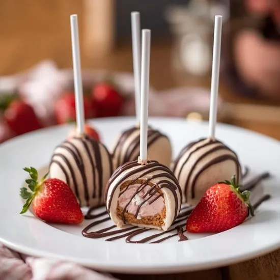 No Bake Strawberry Cheesecake Pops I Always Make