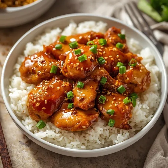 Sweet Garlic Chicken in the Crockpot Recipe