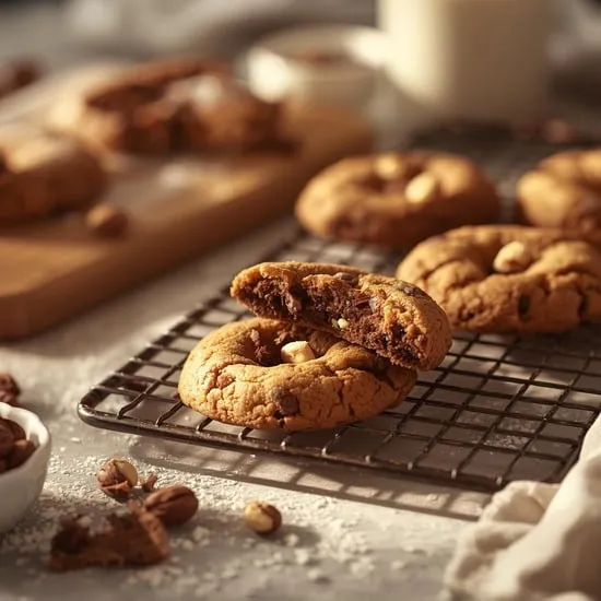 chocolate hazelnut crunch cookies IMG02