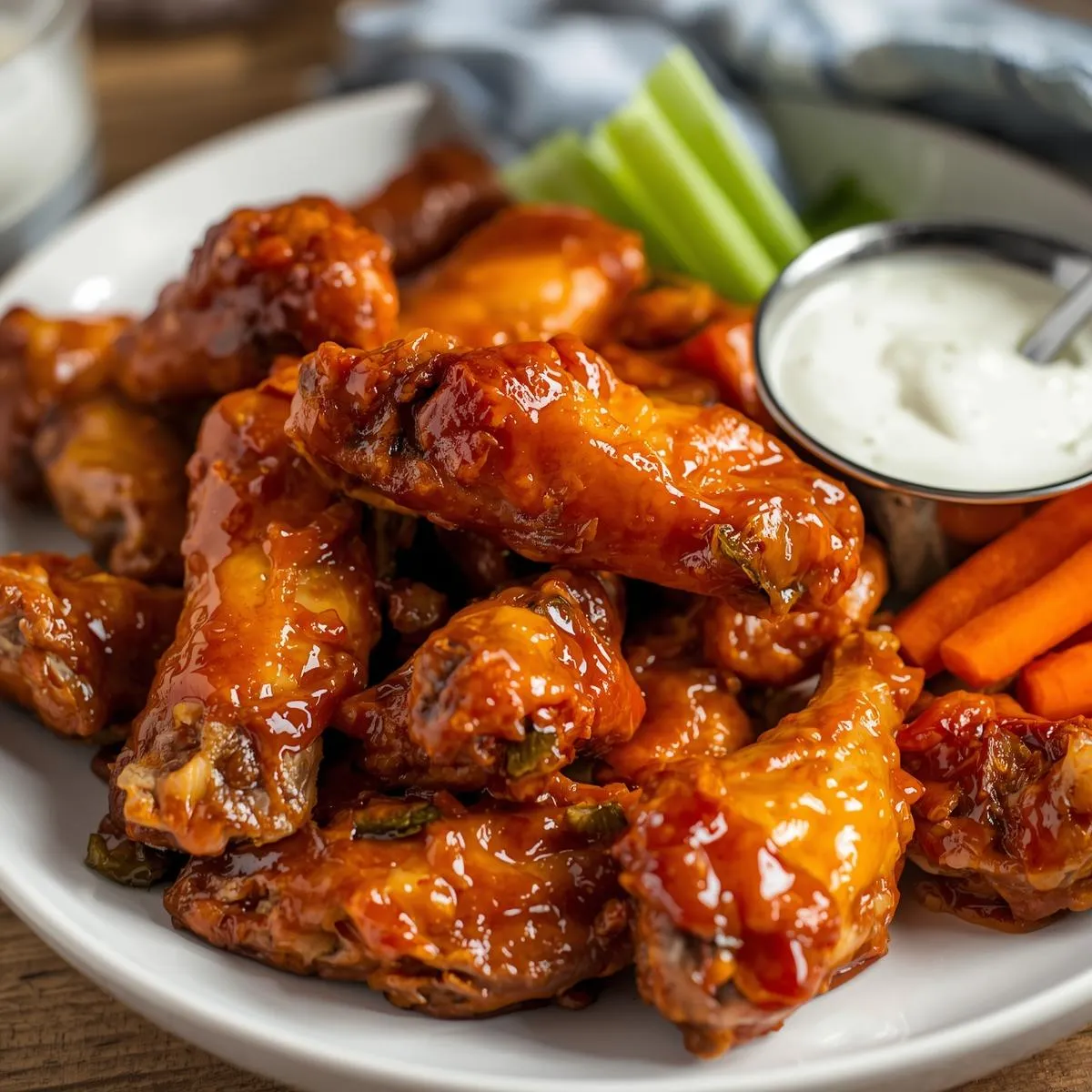 Sweet and Spicy Chicken Wings I Make for Every Party