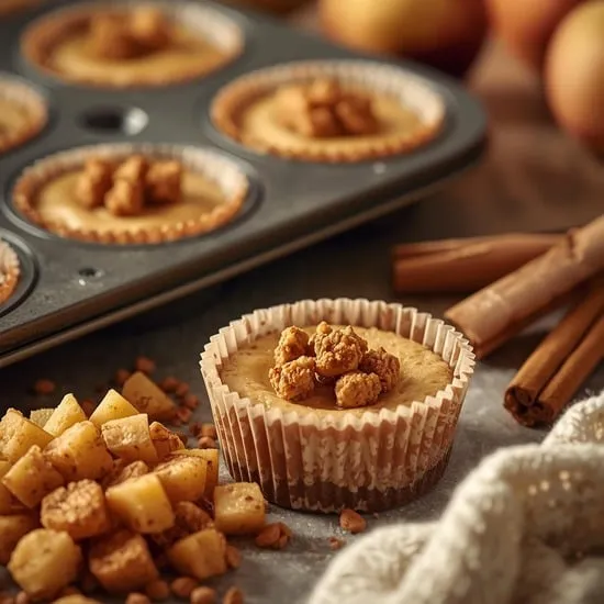 easy apple crisp mini cheesecakes IMG01