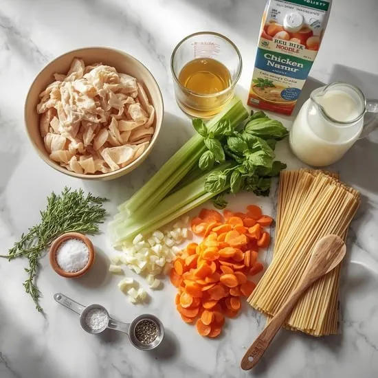 creamy chicken noodle soup IMG01