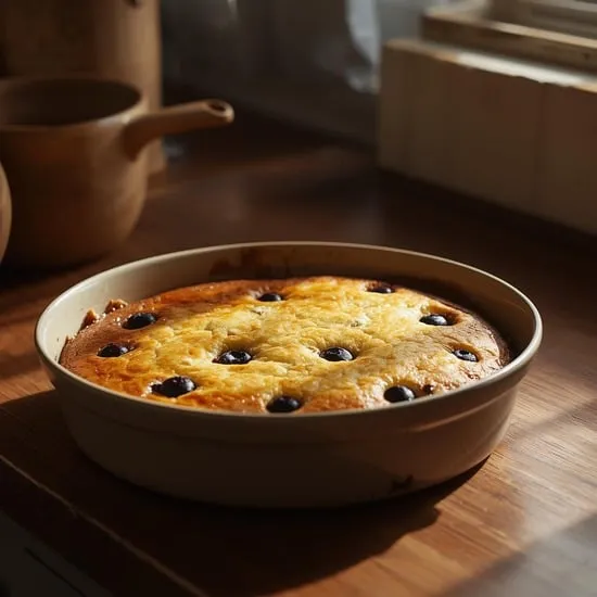 blueberry cottage cheese breakfast bake IMG01
