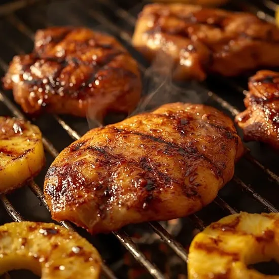 grilled hawaiian chicken sandwiches IMG01
