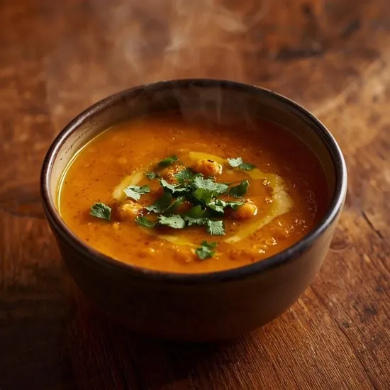 moroccan sweet potato soup with chickpeas IMG02