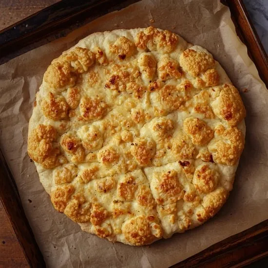 easy cauliflower pizza crust IMG02