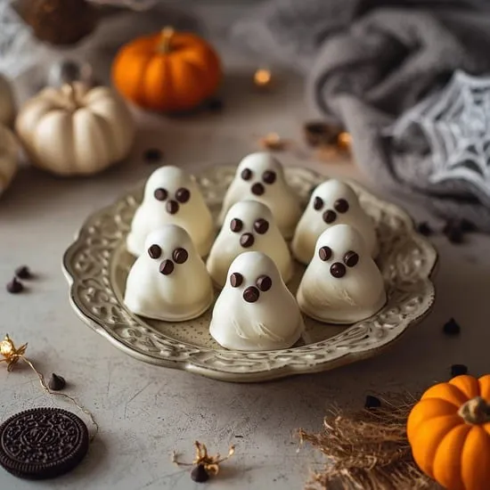 no bake oreo ghost truffles IMG02