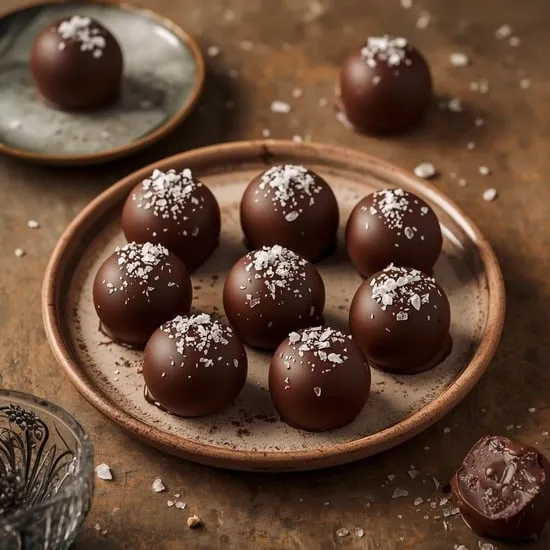 delicious salted caramel fudge truffles IMG02