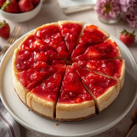 Strawberry Cheesecake Slices Recipe