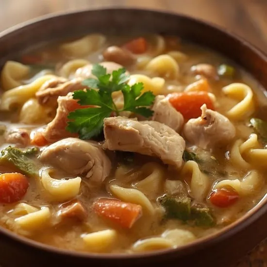 Creamy Chicken Noodle Soup
