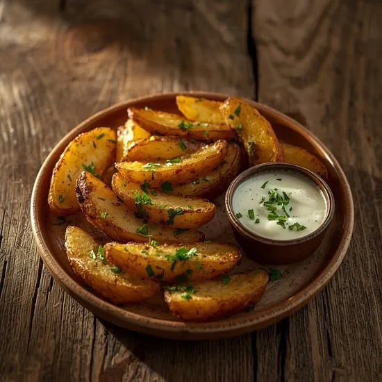 Crispy Baked Potato Wedges