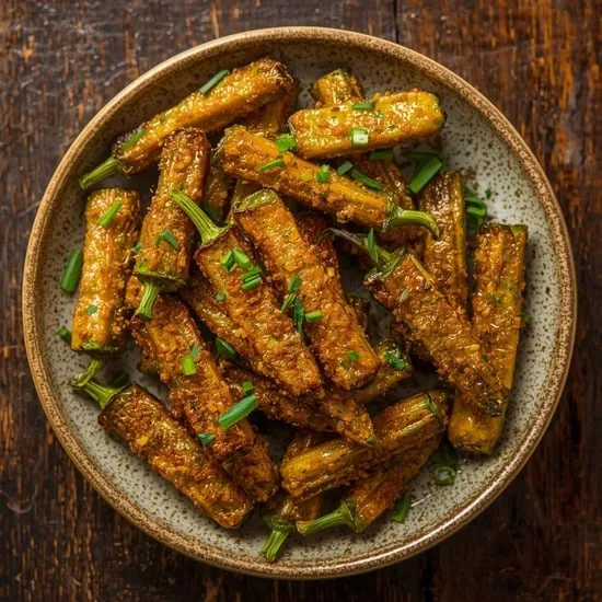 Crispy Air Fryer Okra
