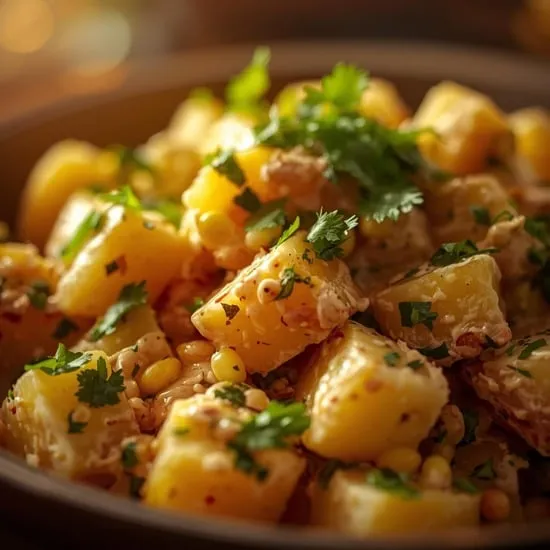 Mexican Street Corn Potato Salad Recipe