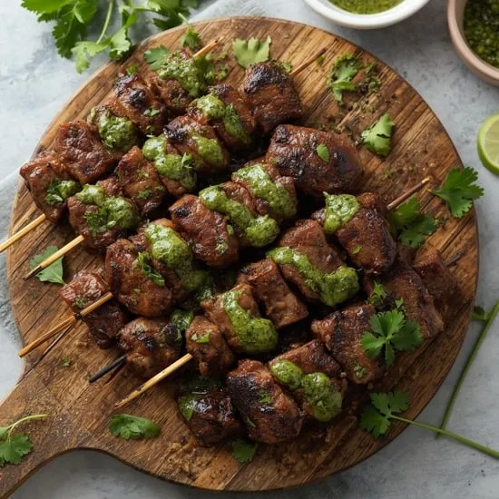 chimichurri steak skewers IMG03