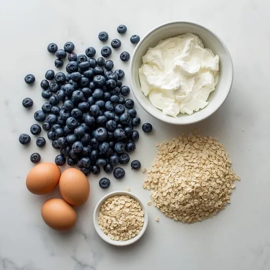 blueberry cottage cheese breakfast bake IMG04