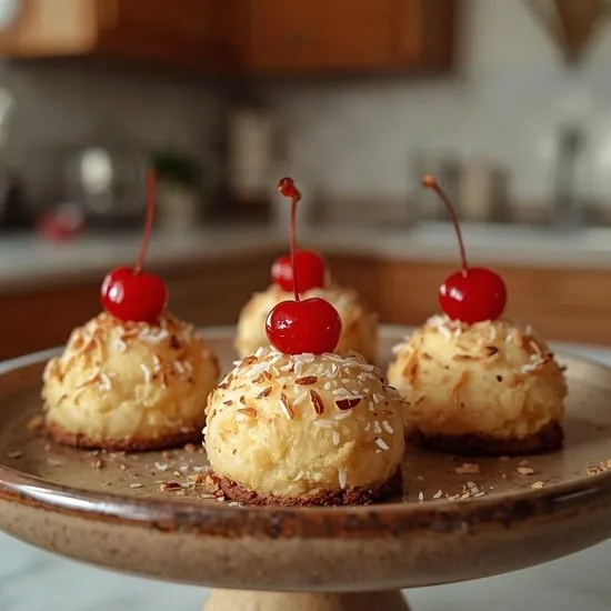 cherry topped coconut macaroons IMG04