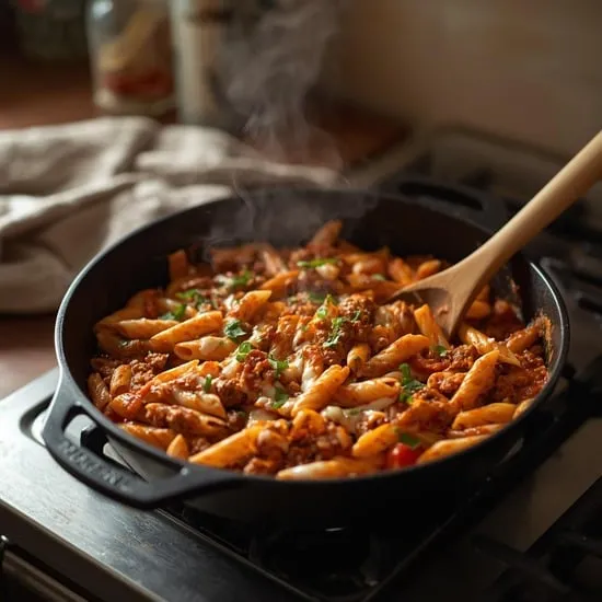 ground beef pasta IMG01