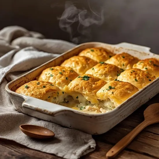 chicken pot pie bake with cheddar bay biscuits IMG01