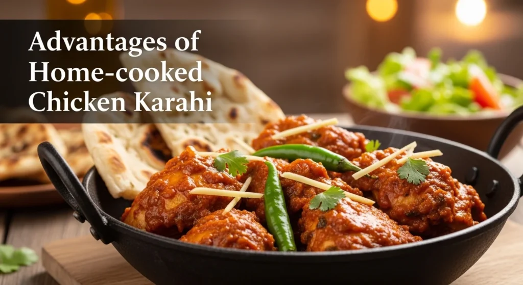 Advantages of Home-cooked Chicken Karahi