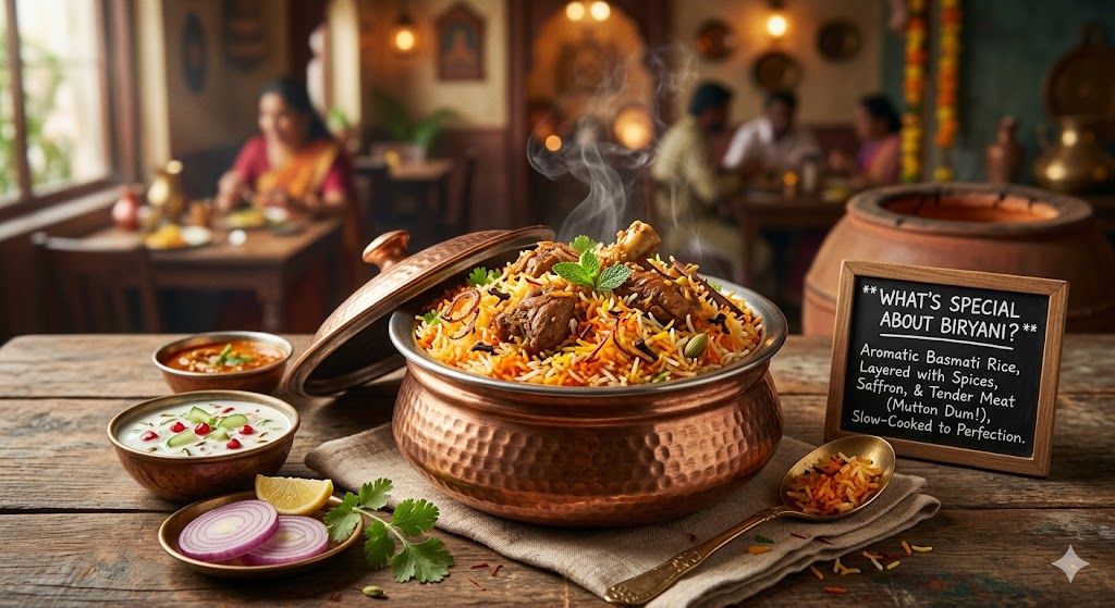 What's Special about Biryani?