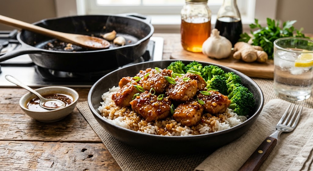 Honey Garlic Chicken – Sweet & Savory Dinner Recipe That Your Family Will Love