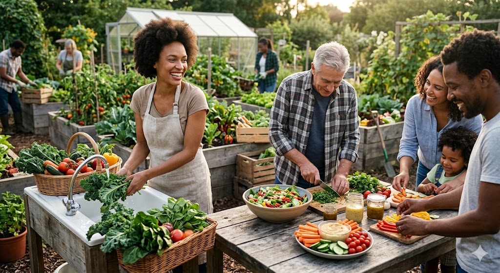 There are several ways to make it easier to eat healthy