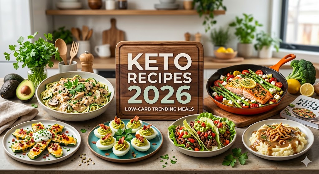Keto Recipes 2026 – Low-Carb Trending Meals