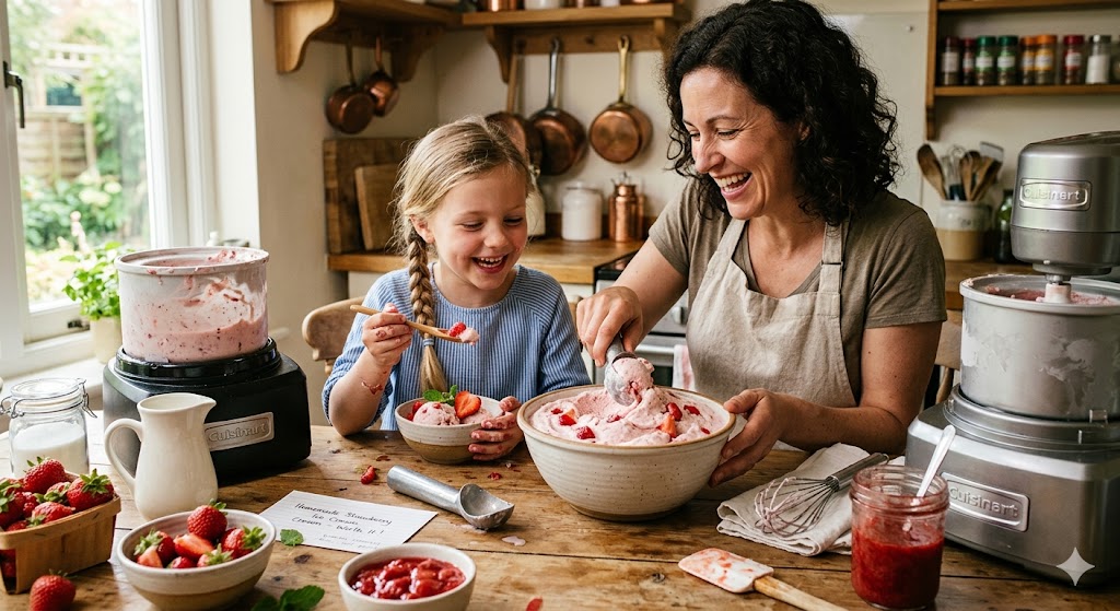 The reason why Homemade Ice Cream is worth the efforts.